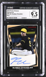 2025 Stratos #SS-BC Bubba Chandler Pulse Stratos Signatures /5 CGC 9.5