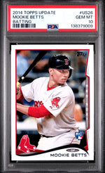 2014 Topps Update Batting Mookie Betts #US26A PSA 10
