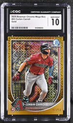 2025 Bowman Chrome #85 Corbin Carroll Mega Box /50 CGC 10
