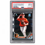 2019 Bowman Draft Chrome Gunnar Henderson #BDC22 PSA 10