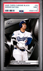 2025 Topps Chrome Black Shohei Ohtani #50 PSA 9