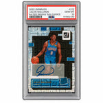 2022 Donruss Rated Rookie Signature Choice Jalen Williams #212 PSA 10