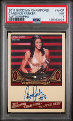 2011 Goodwin Champions Autographs Candace Parker #A-CP PSA 7