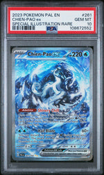 2023 Pokemon Scarlet and Violet Paldea Evolved Special Illustration Rare Chien-Pao Ex #261 PSA 10