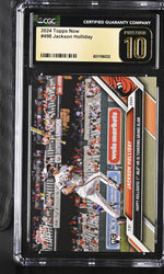 2024 Topps Now #498 Jackson Holliday CGC 10