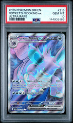 2025 Pokemon Scarlet and Violet Destined Rivals Ultra Rare Team Rocket's Nidoking Ex #216 PSA 10