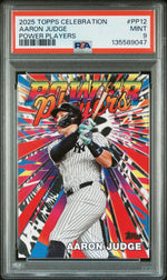 2025 Topps Series 1 Aaron Judge #PP-12 PSA 9