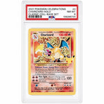 2021 Pokemon Sword and Shield Celebrations Classic Collection Base Set Holo Charizard #4 PSA 8