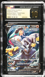 2022 Brilliant Stars #TG20/TG30 Urshifu Trainer Gallery - Holo CGC 10