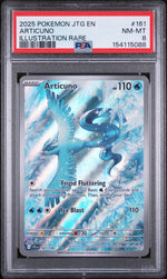 2025 Pokemon Scarlet and Violet Journey Together Illustration Rare Articuno #161 PSA 8