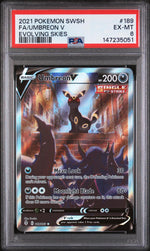 2021 Pokemon Sword and Shield Evolving Skies Umbreon V #189 PSA 6