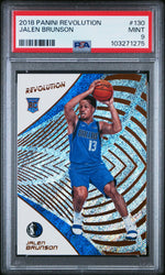 2018 Panini Revolution Jalen Brunson #130 PSA 9