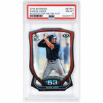 2015 Bowman Scout's Top 100 Die-Cut Aaron Judge #BTP53 /99 PSA 8