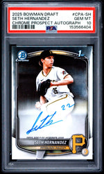 2025 Bowman Draft Seth Hernandez #CPA-SH PSA 10