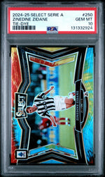 2024 Panini Select Serie A Tie-Dye Zinedine Zidane #250 PSA 10