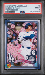 2025 Topps Takashi Murakami MLB World Tour Tokyo Series Shohei Ohtani #1 PSA 9