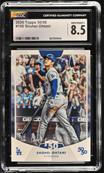 2024 Topps #100 Shohei Ohtani 50/50 CGC 8.5