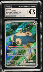 2023 Black Star Promos #051 Snorlax 151 Elite Trainer Box CGC 9.5
