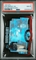 1996 Spx Bound For Glory Ken Griffey Jr. #1 /1 PSA 8