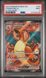2023 Pokemon Scarlet and Violet 151 Ultra Rare Charizard Ex #183 PSA 9