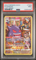 2022 Pokemon Sword and Shield Lost Origin Gengar #TG06 PSA 9