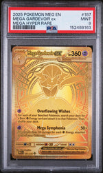 2025 Pokemon Mega Evolution Mega Hyper Rare Mega Gardevoir Ex #187 PSA 9