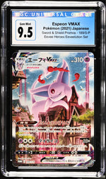 2021 Sword & Shield Promos # Espeon VMAX Eevee Heroes Eeveelution Set CGC 9.5