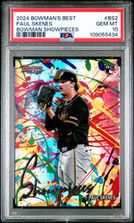 2024 Bowman's Best Bowman Showpieces Paul Skenes #BS2 PSA 10