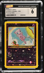 2001 Pokemon #1/18 Mew Southern Islands CGC 6