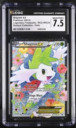 2013 Pokemon #RC21/RC25 Shaymin EX Radiant Collection CGC 7.5