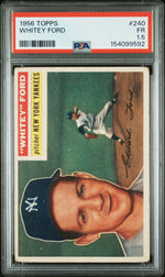 1956 Topps Whitey Ford #240 PSA 1.5