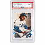 2021 Topps Base Set Photo Variation Jackie Robinson #302 PSA 10