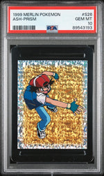 1999 Merlin Pokemon Prism Ash #S26 PSA 10