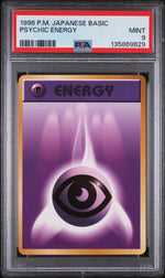 1996 Pokemon Base Japanese Psychic Energy PSA 9