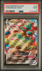 2020 Pokemon Sword and Shield Snorlax Vmax #142 PSA 9
