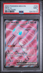 2023 Pokemon Scarlet and Violet 151 Ultra Rare Mew Ex #193 PSA 9