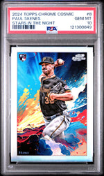2024 Topps Cosmic Chrome Stars In the Night Paul Skenes #STN8 PSA 10