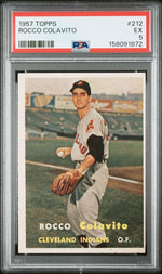 1957 Topps Rocky Colavito #212 PSA 5