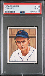 1950 Bowman Ted Gray #210 PSA 6