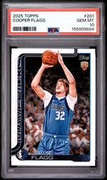 2025 Topps Cooper Flagg #201 PSA 10