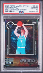 2025 Topps Match Attax Kon Knueppel #BB-KK PSA 10