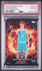 2025 Topps Match Attax Kon Knueppel #HP-KK PSA 10