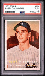 1957 Topps Bobby Richardson #286 PSA 4