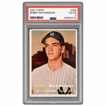 1957 Topps Bobby Richardson #286 PSA 4