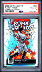 2022 Donruss Optic Bomb Squad! Holo Aaron Judge #BS-6 PSA 10
