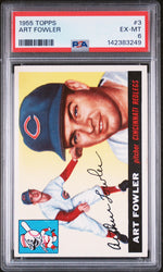 1955 Topps Art Fowler #3 PSA 6