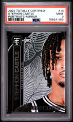 2024 Panini Totally Certified Portraits Mirror Stephon Castle #18 PSA 9