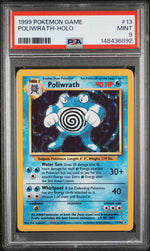 1999 Pokemon Base Set Holo Poliwrath #13 PSA 9