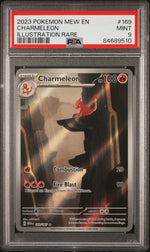 2023 Pokemon Scarlet and Violet 151 Illustration Rare Charmeleon #169 PSA 9