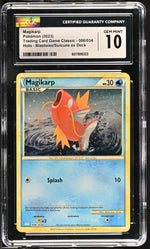 2023 Pokemon #006/034 Magikarp Blastoise/Suicune ex Deck CGC 10